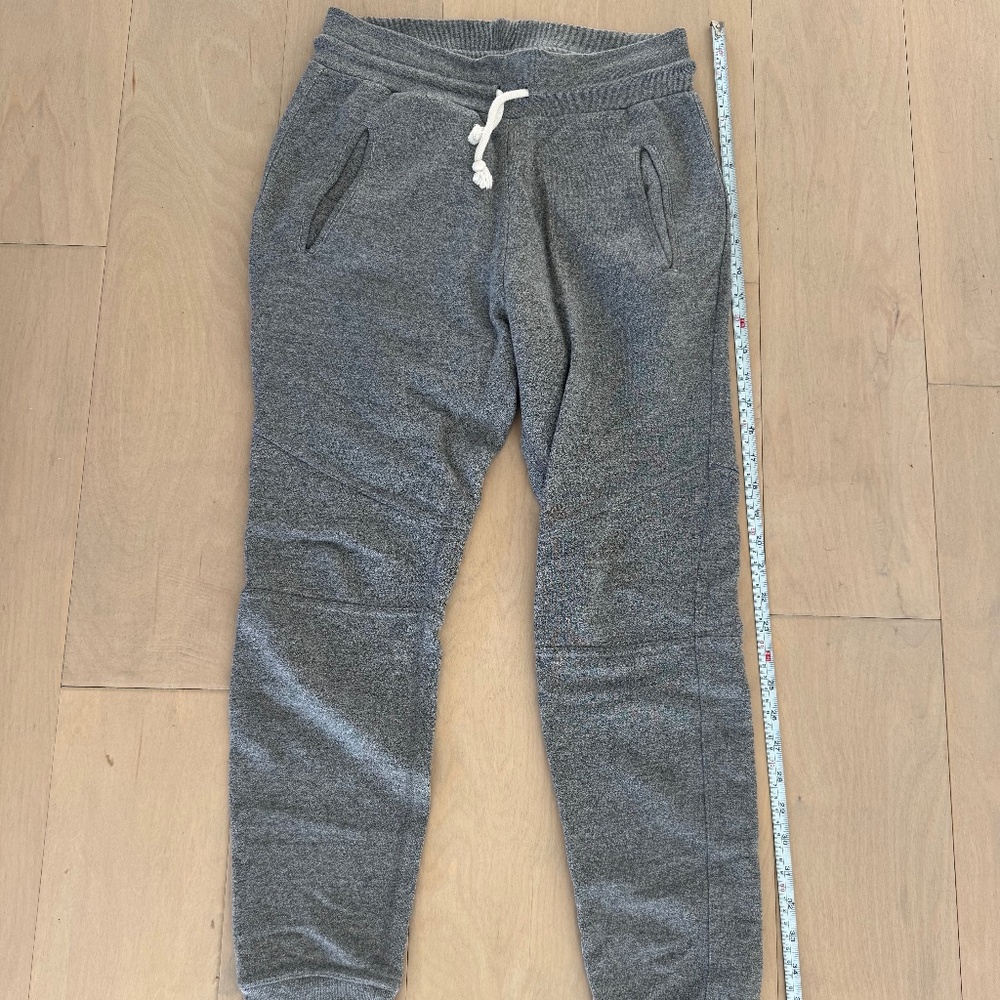 John Elliott + Co Gray Escobar Slim Sweatpants Size 1 Made in USA